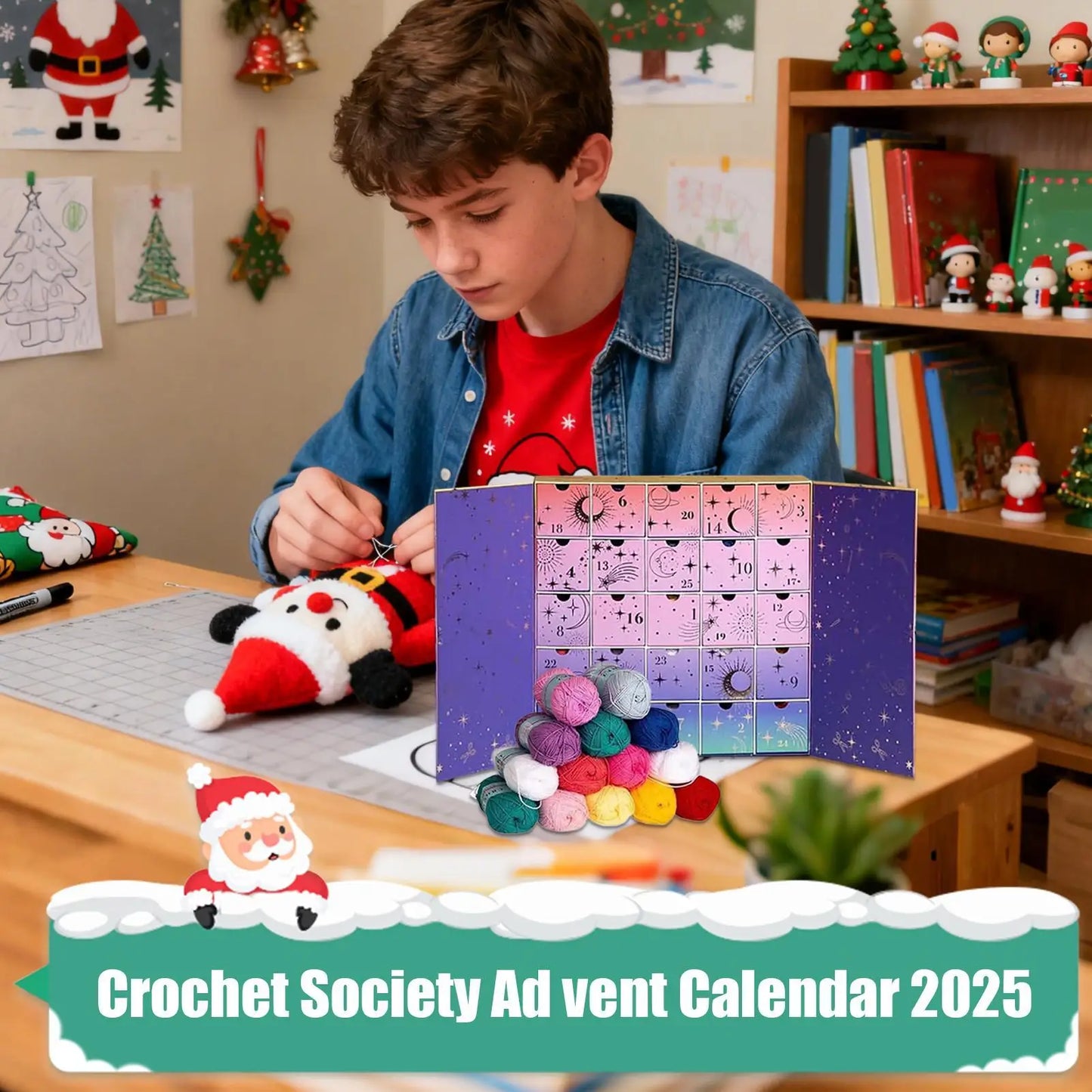 25 Days of Yarn – Crochet Advent Calendar for Women & Crafters