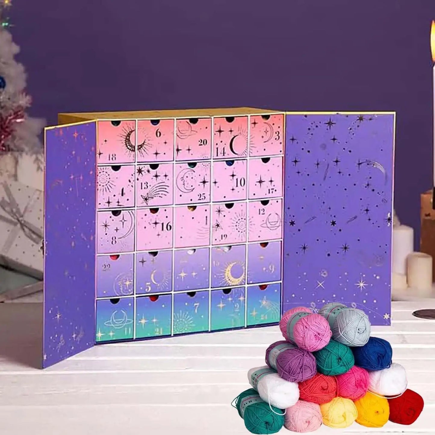 25 Days of Yarn – Crochet Advent Calendar for Women & Crafters